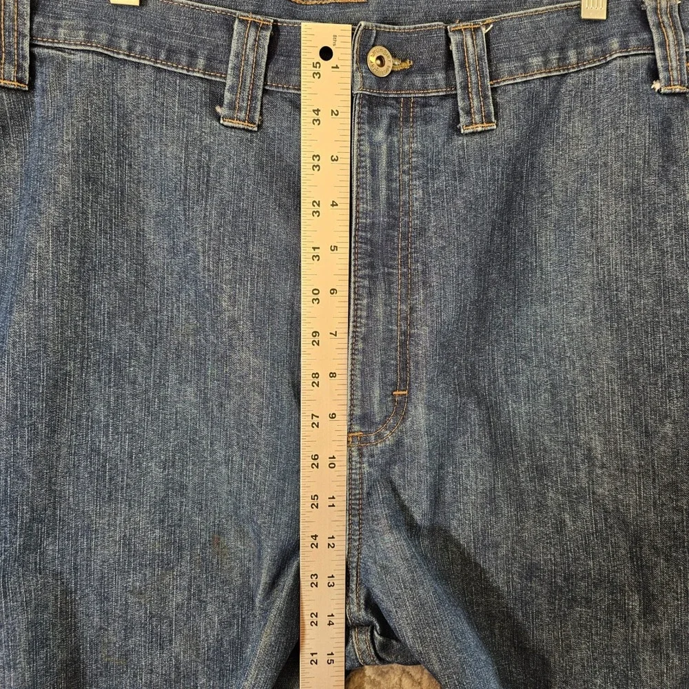 Wrangler Mens Blue‎ Cargo Jeans Relaxed Fit Medium Wash 44x30 1070LGWDS